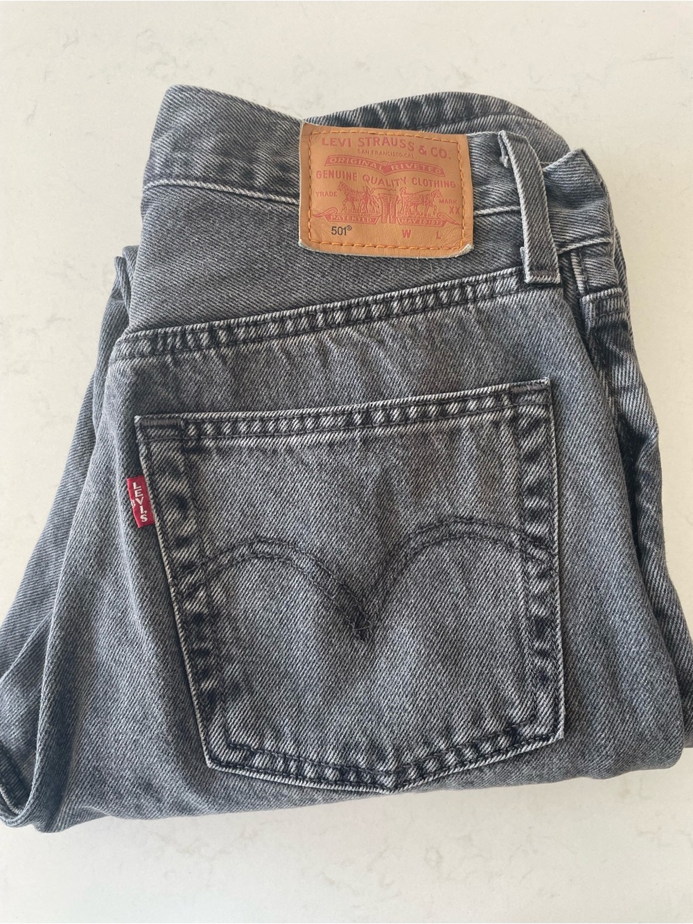 Levi's 501 Black Jeans